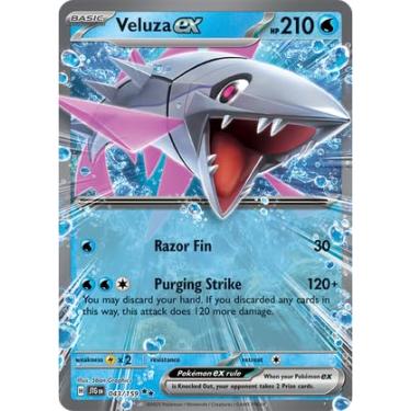 Imagem de Pokemon - Veluza ex 043/159 – Journey Together – Double Rare – Foil Single Card