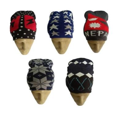 Imagem de Touca Feminina Masculina Sortidas Unissex Estampadas - RPires, Sortido