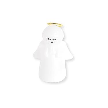 Imagem de Luminária Anjo com Auréola Dourada