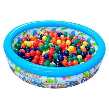 Imagem de Piscina De Bolinha Infantil Inflável 140L + 50 Bolinhas - Bestway