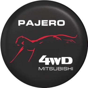 Imagem de Capa de Estepe Personalizada Pneu aro 17 Exclusiva para Pajero TR4 4WD