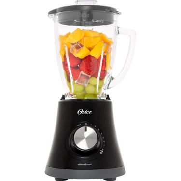 Imagem de Liquidificador Oster Superchef com Jarra de Vidro Preto 220v - 750w