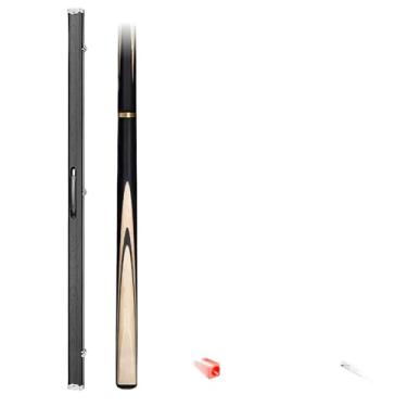 Imagem de Taco de Bilhar Premium, Feito com Madeira de Alta Qualidade e Design Sofisticado para Resultados Profissionais (Tacos de bilhar e acessórios+ barril box C, 11.5mm)