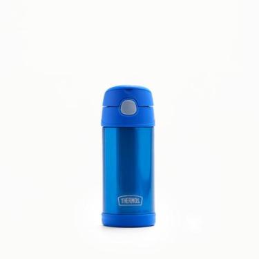 Imagem de Garrafa Térmica Infantil Funtainer Orlando 355ml Thermos Azul