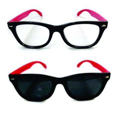 Imagem de Kit Óculos De Sol Infantil Flexível Polarizado E Para Grau - Redex