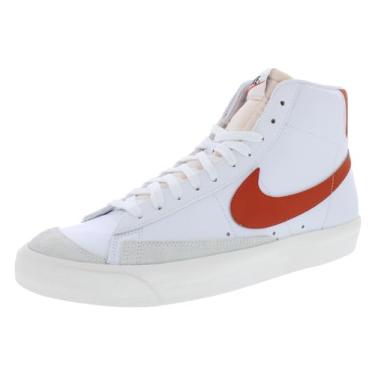 Imagem de Nike Blazer Mid '77 Tênis feminino tamanho 39, Branco/laranja mantra/branco-vela, 39
