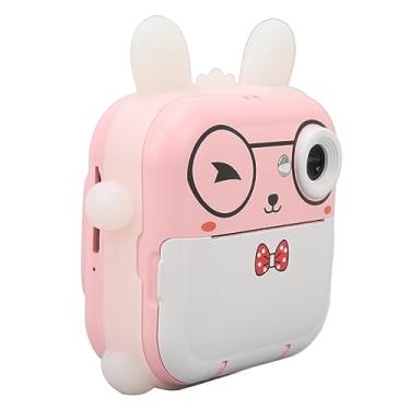 Imagem de aqxreight Câmera de Impressão Fofa Fofa 24MP Multi Zoom Cartoon Câmera Térmica Impressão Digital Pink (Róseo)