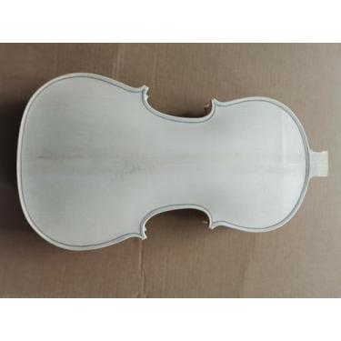 Imagem de Corpo De Violino 4/4 Inacabado Maple Spruce Violino Feito à Mão Diy Violino PeÇas Violino Luthier