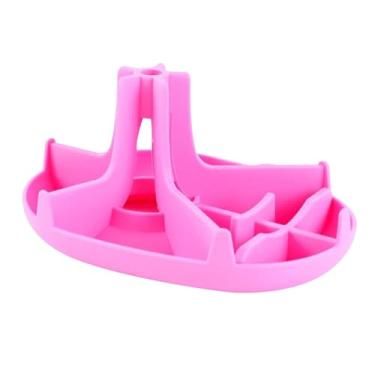 Imagem de ＫＬＫＣＭＳ Suporte para secador de garrafas de água, suporte para secador de copos, secagem mais rápida, organizador de canecas versátil, escorredor de copos, Rosa