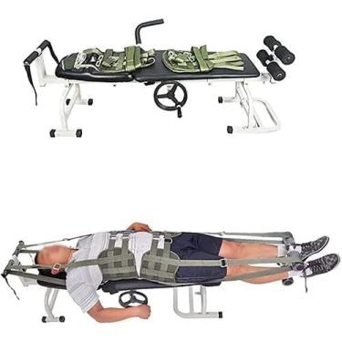 Imagem de Dispositivo De Tração Lombar Traseira Para Cama, Mesa De Massagem Cama De Massagem Cama De Tração Cervical E Lombar Uso Doméstico Dispositivo De Maca De Extensão Da Coluna Cervical