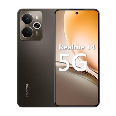 Imagem de Smartphone Realme 14 5G 12 GB de RAM/256GB, /Tela 6.67"/120Hz Ultra-smooth, NFC - Storm Titanium