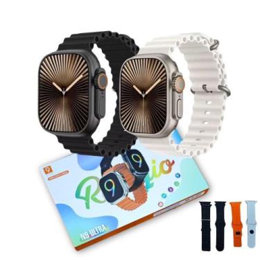 Imagem de Smartwatch N9 Ultra 3 Serie 10 49mm Pulseira Extra Lançamento - HryFin