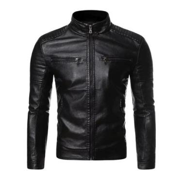 Imagem de Jaqueta masculina resistente moderna elegante - Vmong, Preto, M