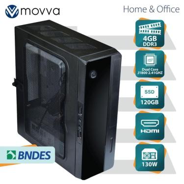 Imagem de Mini Computador Lite Intel Dual Core J1800 2.41Ghz Memoria 4Gb Ssd 120Gb Hdmi/Vga Fonte 130W Linux - Mvmlij1800s1204
