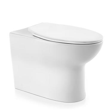 Imagem de Vaso Sanitário Convencional com Assento Branco Luminis Tubrax
