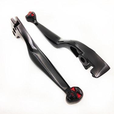 Imagem de SMT-Black Alavanca de mão de embreagem de freio compatível com Honda Shadow 600 750 1100 Magna 750 [B00RUE4O4W]