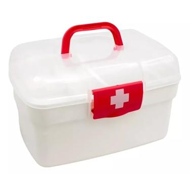 Imagem de Caixa de Primeiros Socorros com Bandeja Organizadora para Medicamentos