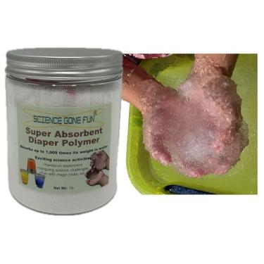 Imagem de Science Gone Fun Experimente Com 450 G De Polímero Fralda Science, Também Ótimo Para Fazer Slime