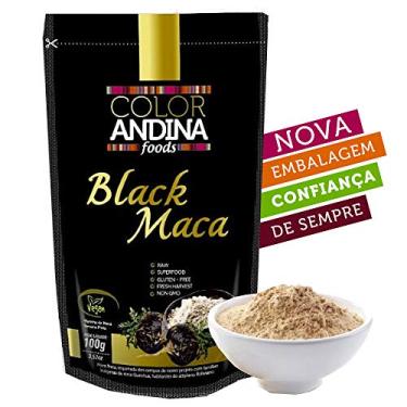 Imagem de Maca Peruana Preta em pó Color Andina 100g