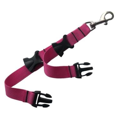 Imagem de harayaa Cinta para nadadeiras de mergulho, suporte para equipamento de mergulho, cinta para nadadeiras de natação, fivela de liberação rápida para homens e, Rosa Vermelha