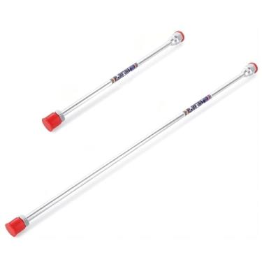 Imagem de Haste de extensão de ponta de pistola de pulverização de tinta sem ar de vários tamanhos, varinha de pintura de pulverizador sem ar varinha de aço durável para paredes, tetos, cercas, com alças