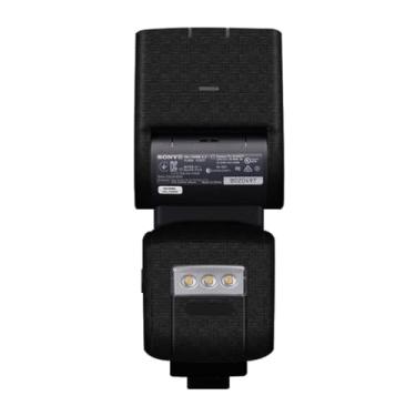Imagem de HVL-F60RM Película de vinil anti-arranhões Casaco protetor de câmera Flash Adesivo Wrap Film Body Protector Decalque Skin para Sony HVL-F60RM (Armor Fiber Black)