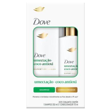 Imagem de Kit Dove Umectação + Coco Antioxi Shampoo 350ml + Condicionador 175ml