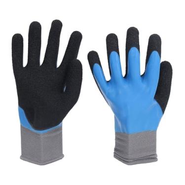 Imagem de LiebeWH Luvas Isoladas para Trabalho Elétrico 400V Rubber Safety Incêndio Retardador Não Deslizante Luvas de Eletricista Duráveis para Empreiteiros e DIY