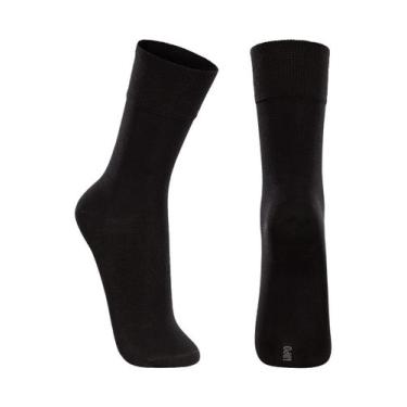 Imagem de Meia Social Bambu Lupo 1450-006, Preto, 37-44