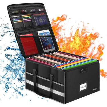 Imagem de Caixa de arquivo ENGPOW para armazenamento de documentos à prova de fo