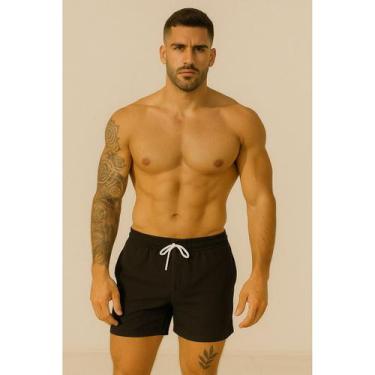 Imagem de Short de Linho Bermuda Casual Masculino Mauricinho Premium Slim - Shor