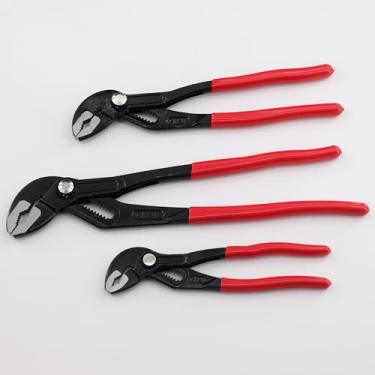 Imagem de Conjunto de alicates de junta Groove, 17,8 cm, 25,4 cm, 30,5 cm, alicate de bomba de água, aço CR-V, 3 peças