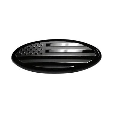 Imagem de Conjunto De Emblemas Para Porta Traseira Da Grade Com Bandeira America