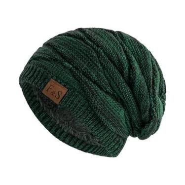 Imagem de Gorro De Inverno Unissex Com Forro De Lã Quente, Chapéu Masculino E Fe