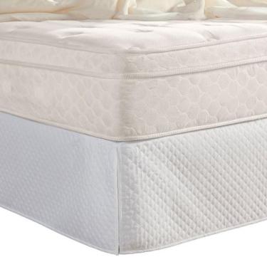 Imagem de Saia Cama Box Casal Padrão Matelado Acabamento Elegante - MR Enxovais,