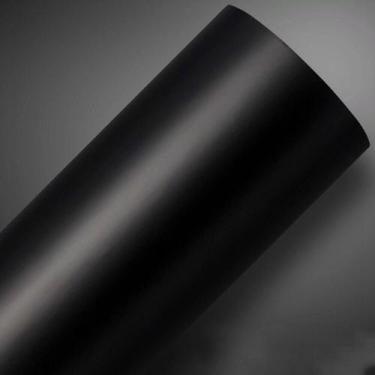 Imagem de Adesivo Pvc 50cm Preto Fosco Geladeira, Vidro, Moveis Lousa - ALLTAK