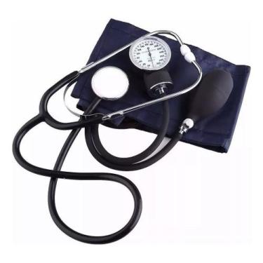 Imagem de Kit Esfigmomanômetro + Estetoscópio + Estojo - Premium