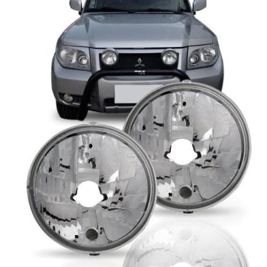 Imagem de Farol Pajero Tr4 L200 Sport 2001 2002 2003 2004 2005 2003 2007 Alto H4