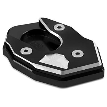 Imagem de Almofada de suporte de motocicleta ampliador de extensão lateral de substituição para Kawasaki Z650 Z750 Z900 Z900RS Z1000 ER-6N ZX6R ZX10R NINJA 650 1000 ER6F Extensor de pedal de placa de suporte de