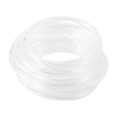 Imagem de X AUTOHAUX 0,31" x 236" 8 mm x 6 m tubulação carburador linha de ventilação de combustível tubo universal de mangueira de gasolina para ATV Dirt Bike Go Kart Moped Pocket Bike Clear