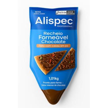 Imagem de RECHEIO ALISPEC 1,01kg FORNEÁVEL CHOCOLATE PROFISSIONAL