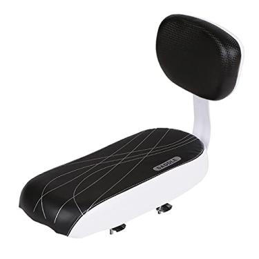 Imagem de Domary Assento traseiro da bicicleta Ciclismo Bicicleta Bicicleta MTB Couro macio Almofada traseira Assento infantil Assento infantil com encosto