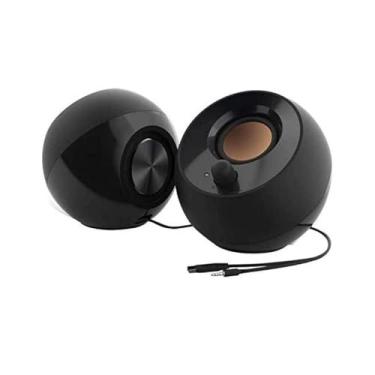 Imagem de CAIXA DE SOM 2.0 PEBBLE USB TIPO A 2W RMS PRETA 51MF1680AA000