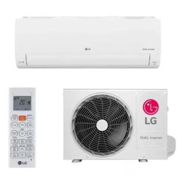 Imagem de Ar Condicionado Lg Dual Compact R-32 12000 Btu/H Frio Branco, 12.000, 