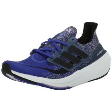 Imagem de adidas Tênis masculino Ultraboost Light, Azul lúcido, preto/tinta pré-amada, 44