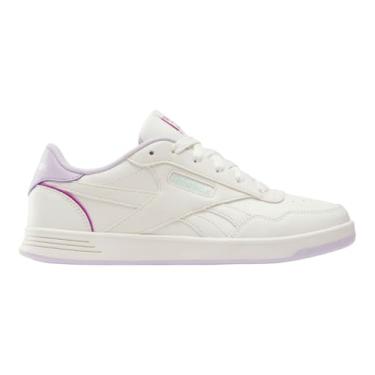 Imagem de Reebok Tênis feminino Court Advance, Chalk Digitalgleam Purplerave, 37 BR