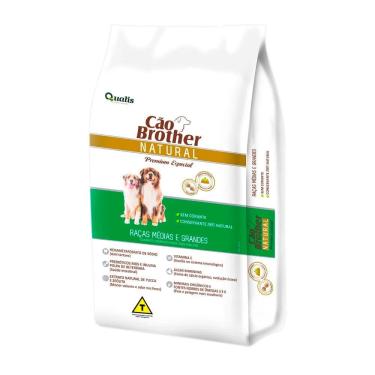 Imagem de Ração Cão Brother Natural Premium Especial Raças Médias e Grandes 2kg