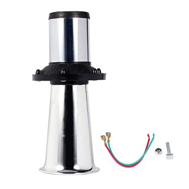 Imagem de Buzina de Alarme, Buzina de Carro, Buzina Estranha, Buzina de Alarme, Buzina Vintage Antiga, 110DB, Tensão 12V 100W, Antirroubo, Peças Modificadas, Buzina (Prata)