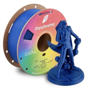 Imagem de Polymaker Filamento PLA Panchroma 1,75 mm 1kg, filamento PLA de impressão 3D azul