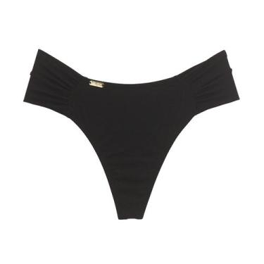 Imagem de Calcinha de biquíni fio duplo cintura alta plus size borboleta - Estig